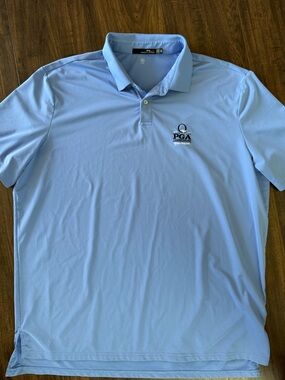 RLX Ralph Lauren Mens 2017 PGA Championship Blue Golf Shirt Size XXL